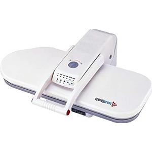 Speedypress Pressa da Stiro a Vapore Ferro Mega PSP202E di Speedypress - Dimensioni Normale (64cm x 27cm, 1.400watt) per Uno Stiraggio Velocissimo! (+ GRATIS Copriasse e Fondo in Schiuma RRP 45,00 €)