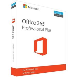 Microsoft Office 365 Pro Plus - Licenza Digitale ESD per Windows e Mac, Valido per 5 Dispositivi, 1 Anno di Accesso