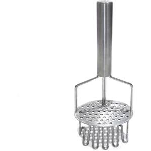 COOK CONCEPT Schiacciapatate Doppio Manuale in Inox 24,7 cm Argento | Inox, schiacciapatate doppio, manuale, purè cremoso, verdure cotte, robusto, manutenzione facile, 24,7 cm, argento