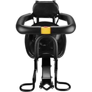 Lixada Seggiolino Anteriore per Bicicletta Sicurezza Bambino Sella per Bambini con Pedali Supporto per Appoggio per Bici da Corsa MTB