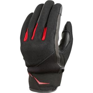 KSK Guanti Estate VERAO Guanti Moto, Scooter Nero e Rosso