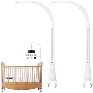 BORDEAG 2 Pezzi Supporto Mobile Per Campanelli, Supporto Mobile Per Campanello, Giostrina Culla Neonato, Supporto Per Campanello Giocattolo Per Decorazione Cameretta Dei Bambini