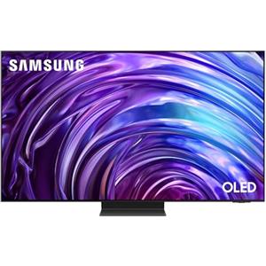 Samsung TV QE55S95DATXZT OLED 4K, Smart TV 55 Processore NQ4 AI Gen2, Infinity One, DVBT-2, Q-Symphony & Dolby Atmos, compatibile con Bixby, Alexa e Google Assistant, Graphite Black 2024