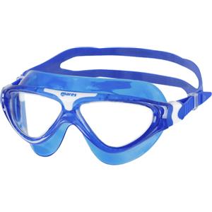 Mares Maschera Gamma Blu - Maschera Subacquea per Nuoto e Snorkeling con Facciale in TPR e Lenti Anti-Nebbia