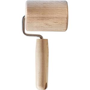 Chinchilla® Mattarello cilindrico in legno di faggio, stabile aiuto per la cucina, prodotto in Germania, qualità sostenibile dalla Germania, 18 x 5 cm
