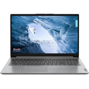 Lenovo IdeaPad 1 15IGL7 82V700GBIX, Notebook Laptop Portatile, 15.6 Full HD, Intel Celeron N4120 fino a 2.6GHz, Ram 8 Gb Ddr4, Ssd 256 Gb NVMe, NO OS