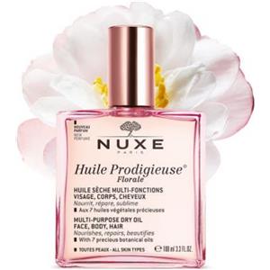 Laboratoire Nuxe Olio Secco Huile Prodigieuse Olio Secco Floreale Viso Corpo Capelli 100 Ml