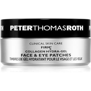 Peter Thomas Roth FIRMx Collagen Hydra-Gel Eye & Face Patches - 90 pz, Maschere rassodanti e anti-età con 7 forme di collagene