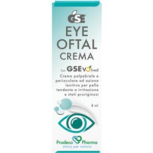 Prodeco Pharma GSE Eye Oftal Crema 8 ml - Crema Perioculare Lenitiva e Idratante per Pelle Secca e Irritata