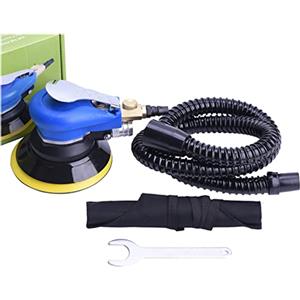 ZHONG AN Levigatrice ad aria eccentrica senza polvere 125mm, multi-levigatrice con raccoglitore di polvere, set di levigatrici professionali (con raccoglitore di polvere)