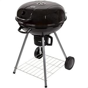 AKTIVE 52803 - Barbecue a carbone rotondo con coperchio