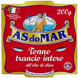 Asdomar Tonno in Scatola 24 Confezioni da 200 g