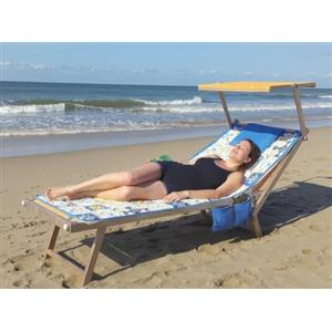 l&j Telo Mare Piscina in Microfibra con Angoli Elasticizzati Pratico E Leggero Tasche Laterali Comode E Cuscino Gonfiabile Coprilettino Sdraio Tinta Unita E Fantasie 190x70 cm (6)