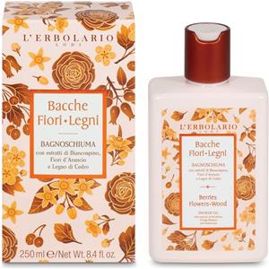 L'Erbolario Bacche Fiori Legni - Bagnoschiuma, 250ml