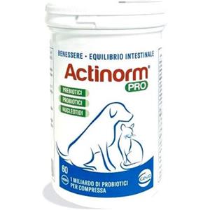 CEVA SALUTE ANIMALE SPA Actinorm Pro Benessere Intestinale Cani E Gatti 60 Compresse