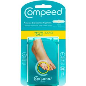 Compeed Cerotti per Calli Medio - 10 Pezzi, Protezione e Comfort Duraturi