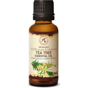 AROMATIKA trust the power of nature Olio Essenziale di Albero del Tè 30ml - Melaleuca Alternifolia - Australia - Naturale e Puro al 100% - Rilassamento - Diffusore - Lampade per Aromaterapia - Tea Tree Oil Essential