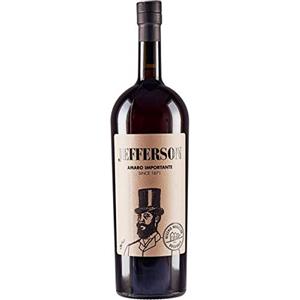 Vecchio Magazzino Doganale LIQUORE JEFFERSON AMARO IMPORTANTE MAGNUM 30° - Liquore amaro di erbe - 3 bottiglie 1,5 L