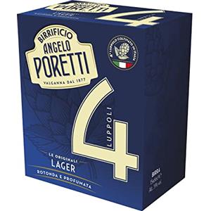 Birrificio Angelo Poretti Birra Poretti 4 Luppoli 66clx6, 396cl