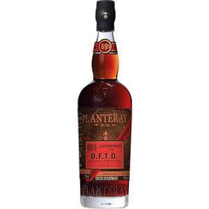 PLANTERAY Plantation Rum O.F.T.D. Overproof Artisanal Rum 69% Vol. 0,7l