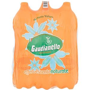 Gaudianello - Acqua Minerale Effervescente 1.5L (Confezione da 6)