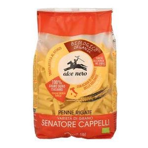 Alce Nero 4 x 500gr ALCE NERO PASTA BIOLOGICA ITALIANA DI SEMOLA GRANO SENATORE CAPPELLI (PENNE RIGATE)