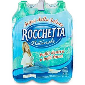 natura sana ACQUA MINERALE LISCIA ROCCHETTA LT.1,5 X 6 Bottiglie