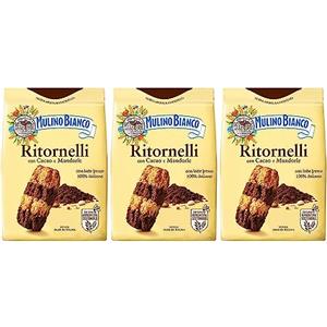 sarcia.eu MULINO BIANCO Ritornelli - Biscotti italiani al cacao e mandorle 700g (Ritornelli, x3)