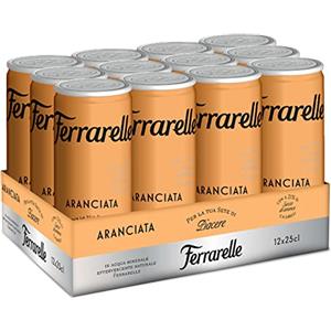 Ferrarelle Aranciata, 12 lattine x 0.250L