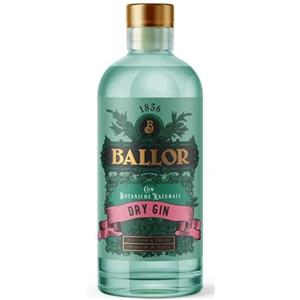 BALLOR 1856 DRY GIN CON BOTANICHE NATURALI 70 CL