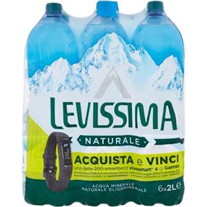 iCleaners Levissima Acqua Minerale Naturale 2LT (12 BOTTIGLIE DA 2L)