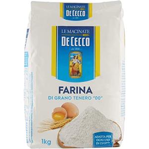 De Cecco 6 x Farina di grano tipo 0 cm 1 kg per le tue esigenze di cottura