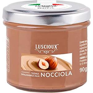 LUSCIOUX Crema spalmabile alla Nocciola di Sicilia con il 45% di Nocciole (90)