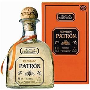 Patrón PATRON TEQUILA 100 DE AGAVE REPOSADO 70 CL IN ASTUCCIO