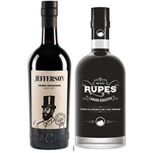 Vecchio Magazzino Doganale Migliori Amari al Mondo Digestivo 70cl RUPES + JEFFERSON Amaro Importante 70cl
