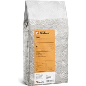 Molino Bertolo Farina di Grano Tenero Tipo 00 Pizza 24h, Confezione da 1 kg