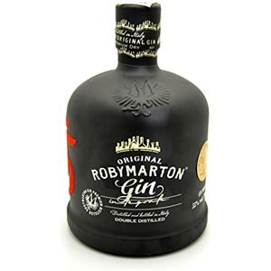 Robymarton Gin - 55 Limited Edition Double Distilled - Gin Premium in Edizione Limitata - Distillazione Integrale - Prodotto e Imbottigliato in Italia - 70cl - 55% vol.