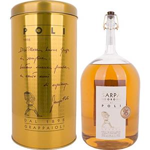 Poli, Grappa Sarpa Oro in Giftbox Latta - 3 L