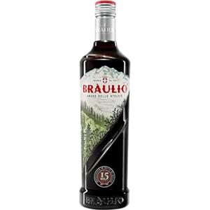 Braulio - Amaro Invecchiato in Botte di Rovere 15 Mesi, 70 cl, a Base di Erbe, Bacche e Radici, 21% Vol