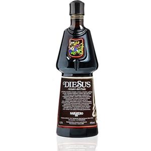 Diesus - Amaro del Frate Barbero, 75 cl, Liquore a Base di Erbe Aromatiche e Vini Pregiati, 18% Vol