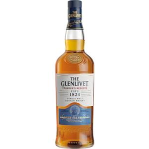 The Glenlivet Founder's Reserve Single Malt Scotch Whisky con astuccio, vol 40%, 70CL