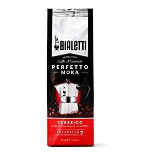 Bialetti Perfetto Moka Caffè Macinato, Classico - 1 x 250 gr