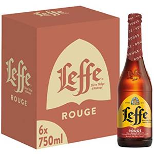 Leffe Rouge, Birra Bottiglia - Pacco da 6x75cl