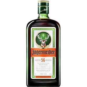 Jägermeister 70cl - Liquore a base di 56 Botaniche, invecchiato in botte. Da servire ghiacciato. 35% Vol