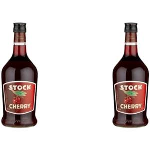 Stock Cherry, Liquore di Ciliegie, 0.7lt, 28% (Confezione da 2)