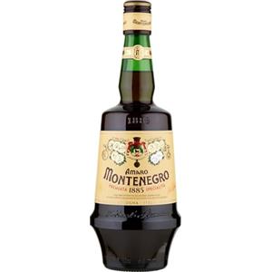 Amaro Montenegro 70cl - Liquore digestivo ottenuto da 40 erbe aromatiche. 23% vol.