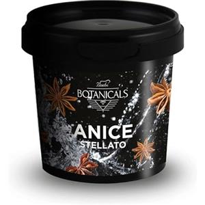 Bembo Qualità d'Autore Botaniche Gin: Anice Stellato 20g - Aroma intenso e speziato con note di liquirizia - Gusto dolce e pungente, con retrogusto persistente - Ottimo con gin, rum, vodka, vermouth e agrumi