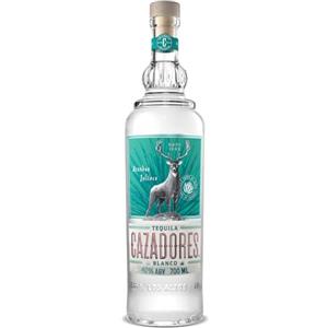 CAZADORES Tequila Blanco, 40% ABV, 70cl / 700ml, Alcool Bidistillato Prodotto con 100% Agave Blu Weber