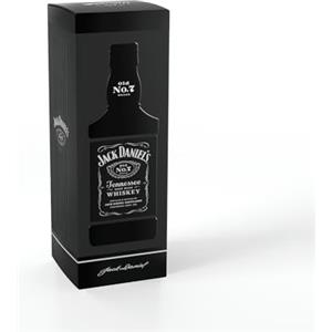 Jack Daniel's Old No.7 Tennessee Whiskey 70cl - Whiskey filtrato attraverso il carbone. Con astuccio in cartone. 40% vol.