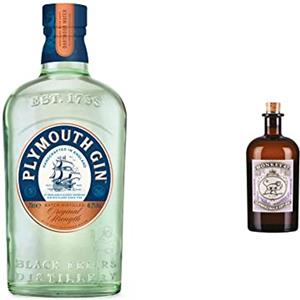 Plymouth Gin Original - 700 ml & Monkey 47 Schwarzwald Dry Gin, 500 ml